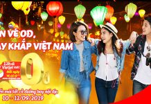 Tận hưởng mùa thu với hành trăm vé khuyến mãi 0 đồng từ Vietjet
